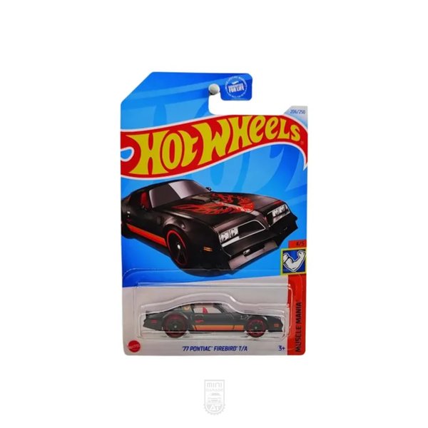 77 Pontiac Firebird T/A - Variante Negra - Muscle Mania 