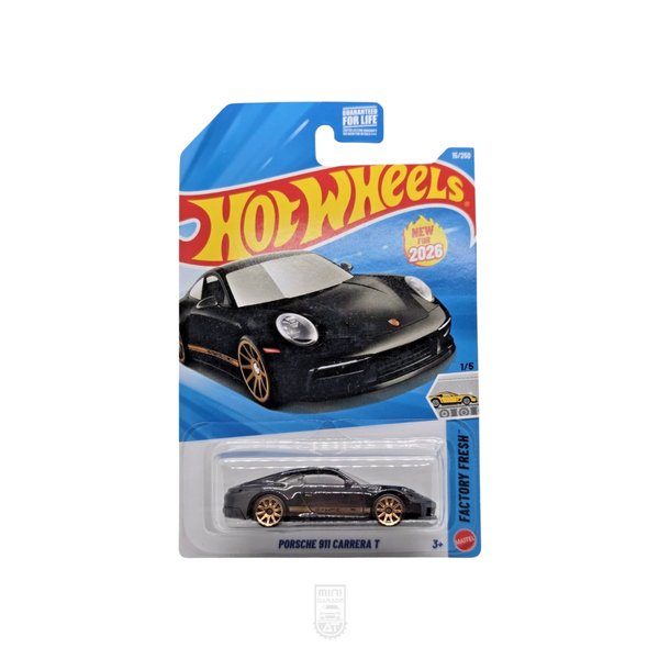 Porsche 911 Carrera T - Variante Negra - Caja H 2026