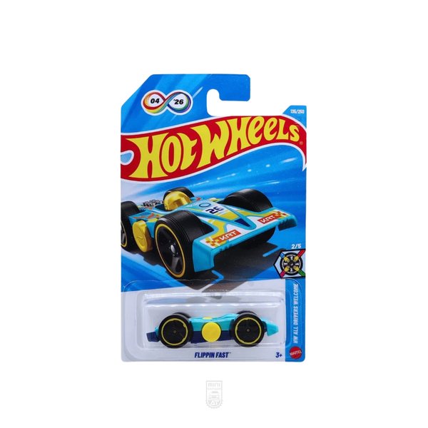 Flippin Fast - HW ALL Drivers Welcome - Variante celeste y lila