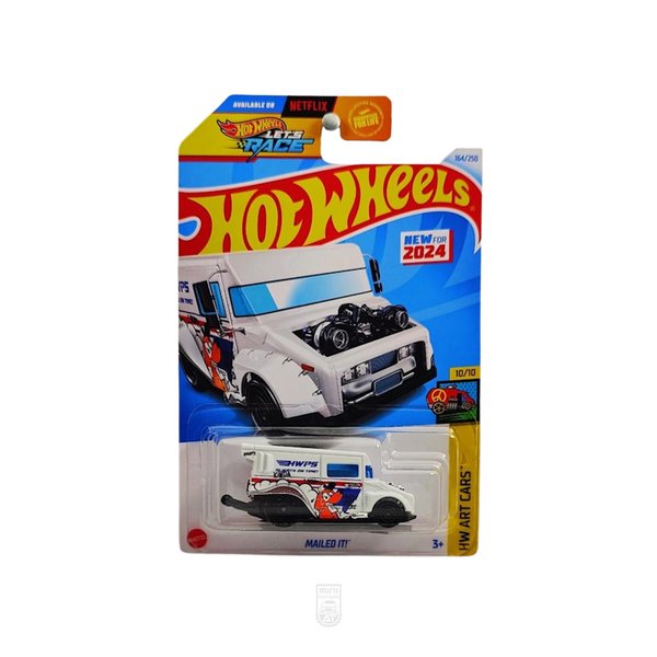 Mailed IT - HW Art Cars - Variante Blanca 