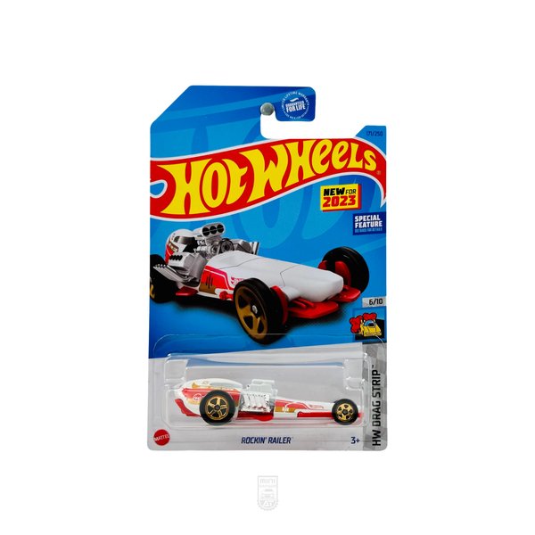 Rockin Railer - HW Drag Strip - Variante Blanca 