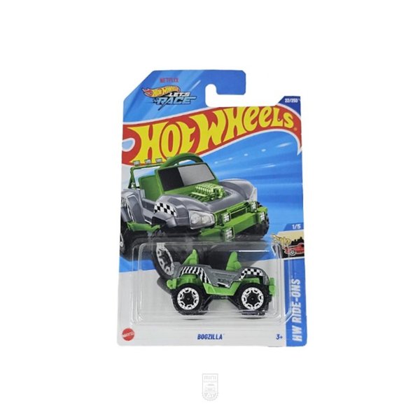 Bogzilla - HW Ride-Ons - Variante gris con verde