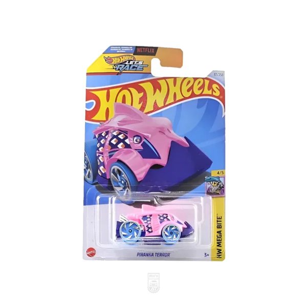Piranha Terror - HW Mega Bite - Variante Rosada