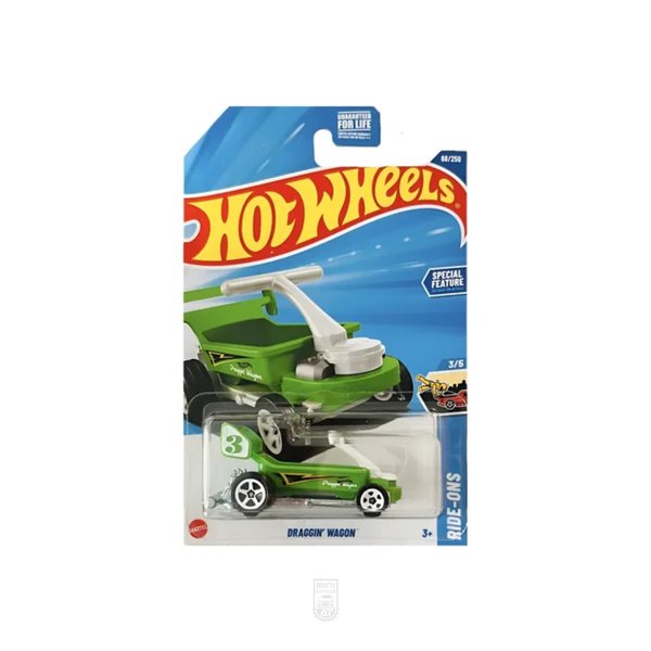 Draggin Wagon - HW Ride-Ons - Variante Verde