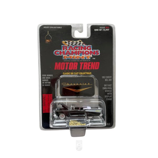 1956 Ford Victoria - Racing Champions - Con plaquita de metal - Escala 1:60