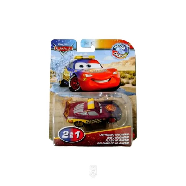 Rayo McQueen - Rescue - Cambio de color - color changers - Cars