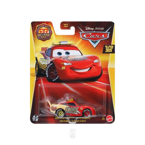 Rayo McQueen - Rescue - Race & Rescue - Cars