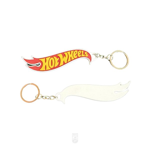 Llaveros logo Hot Wheels 3D