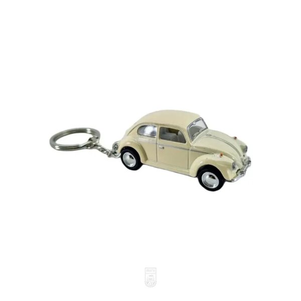Volkswagen Beetle 1967 - Blanco - Llavero / Fusca