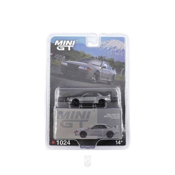 Nissan Skyline GT-R Nismo BNR32 - Dark Metal Gray - Mini GT