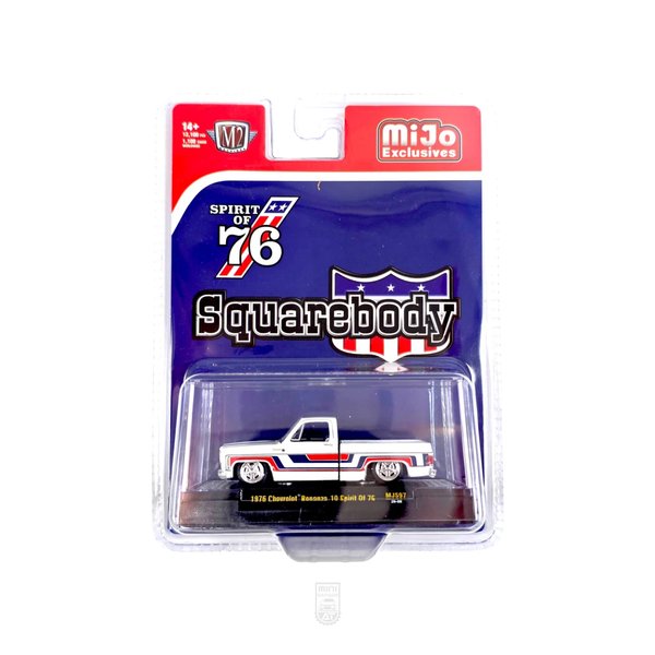 1976 Chevrolet Silverado Pickup Spirit - Blanco - M2 Machines