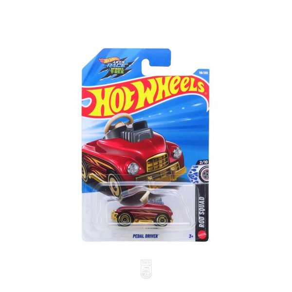 Pedal Driver - Rod Squad - Variante Bordo