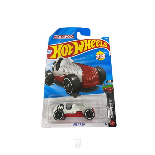 PASS N GO - Drop Tops - Monopoly - Variante Blanca con Roja