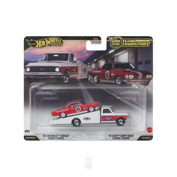66 Chevrolet Corvair Yenko Stinger - 72 Chevy Ramp Truck - Team Transport