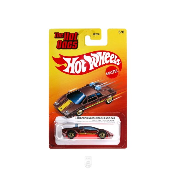  Lamborghini Countach Race Car - The Hot Ones - Silver Series