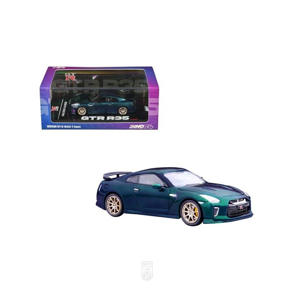 INNO64 1:64 Nissan GT-R R35 T-Spec Midnight Purple