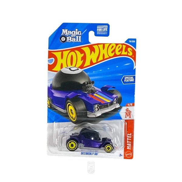 Decidedly Go - Magic Ball 8 - Mattel 4/5 Lila - CAJA D
