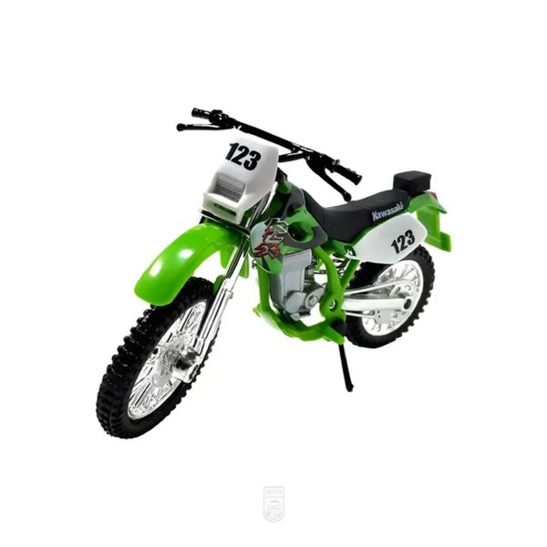 Kawasaki KLX 250 SR - Maisto Moto 1/18 - Sin caja