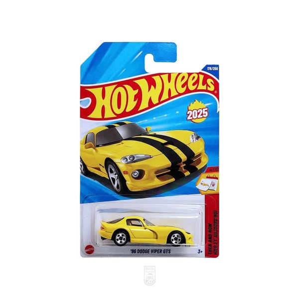 Dodge Viper GTS 96 - Amarillo - Caja P 025