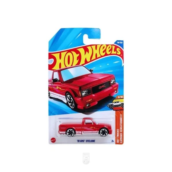 GMC Syclone 91 - Rojo 