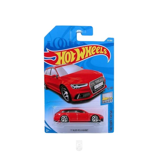 17 Audi RS 6 Avant - Rojo