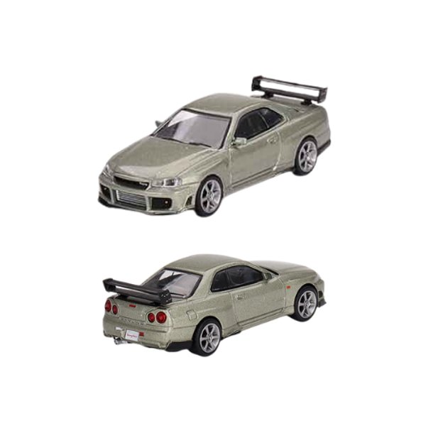 Nissan GT-R (R34) Tommykaira R-z Millenium Jade #697 - Mini GT 1:64