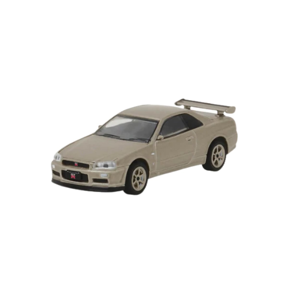 2001 NISSAN SKYLINE GT-R R34 M-SPEC SILICA BREATH 1/64 - GREENLIGHT  - 2