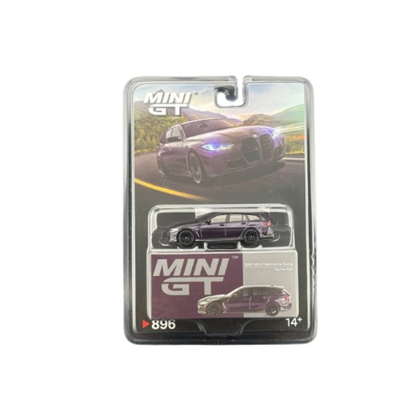 BMW M3 M Performance Touring - Daytona Violet - Mini GT 1:64