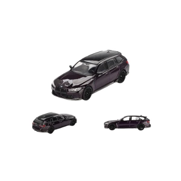 BMW M3 M Performance Touring - Daytona Violet - Mini GT 1:64