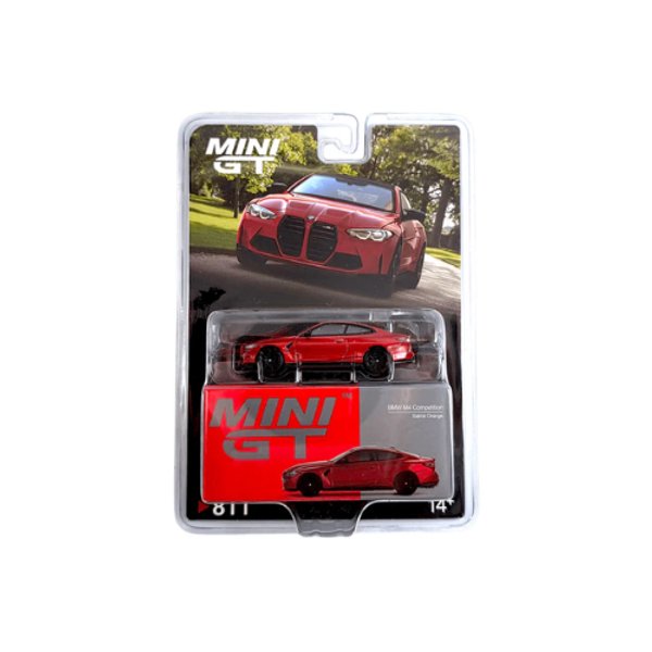 BMW M4 Competition - Sakhir Orange - Mini GT