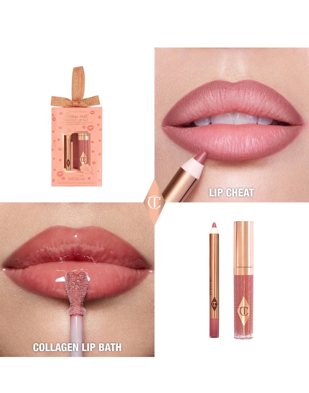 Charlotte Tilbury - Mini Pillow Talk Glossy Lip Duo - 2