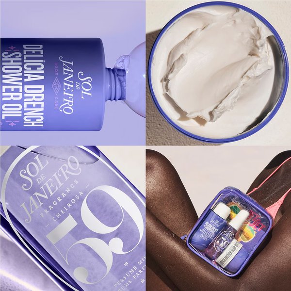 Sol de Janeiro Delicia Drench™ Jet Set - Kit corporal