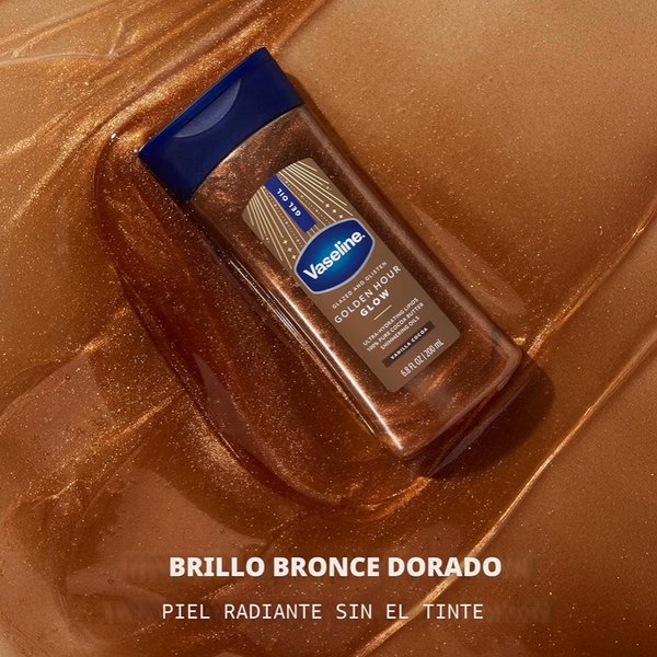 Vaseline Glazed and Glisten Shimmer Oil