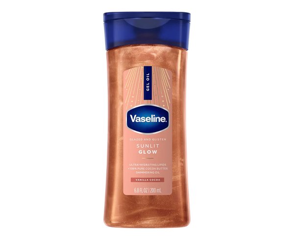 Vaseline Glazed and Glisten Shimmer Oil