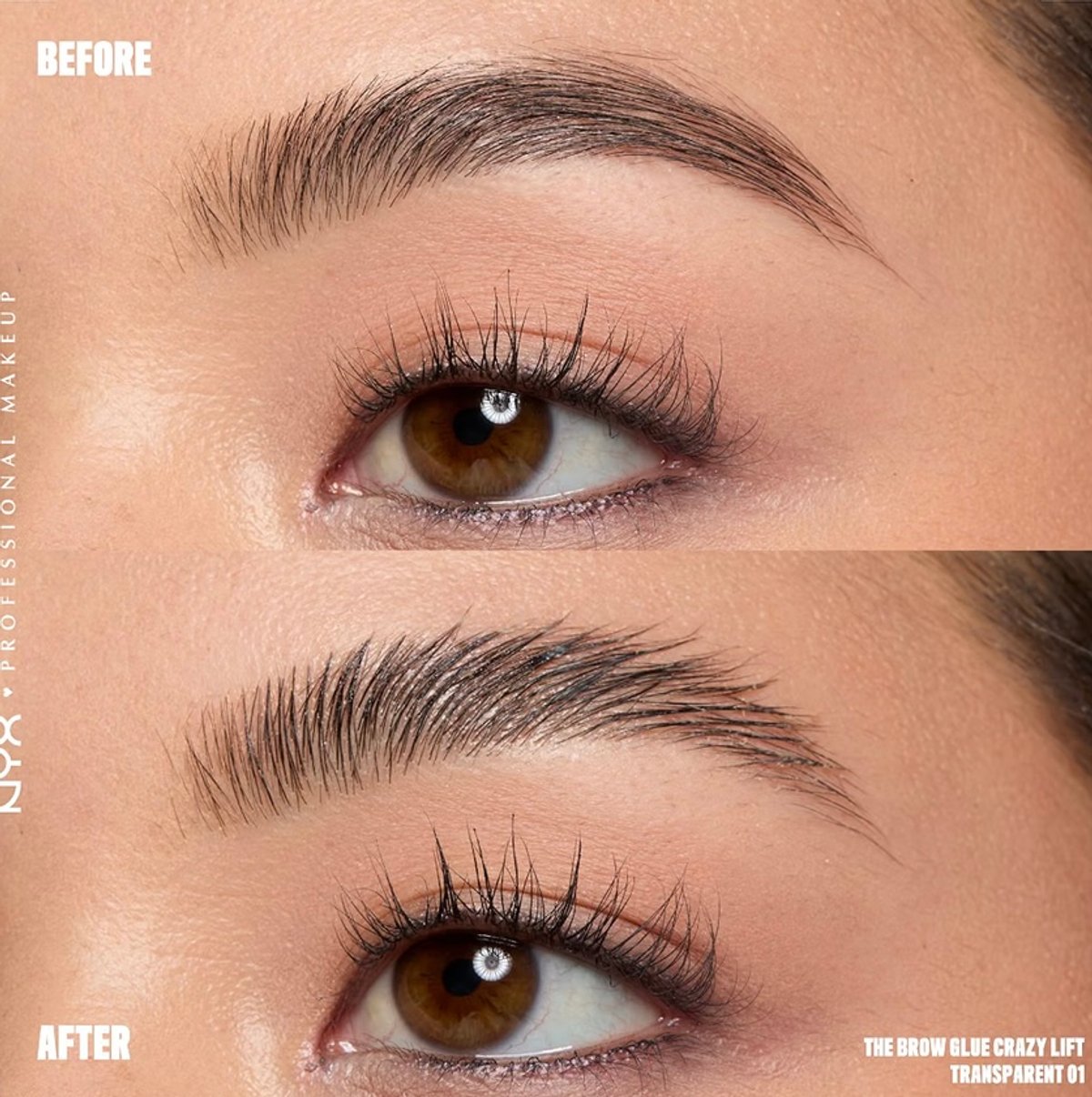 Nyx Professional The Brow Glue Crazy Lift  - 2