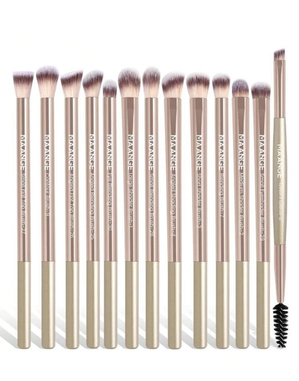 Maange 13 pcs Set de Brochas para Sombras