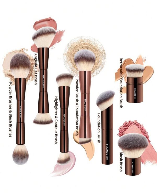 Maange 7 pcs Set de Brochas