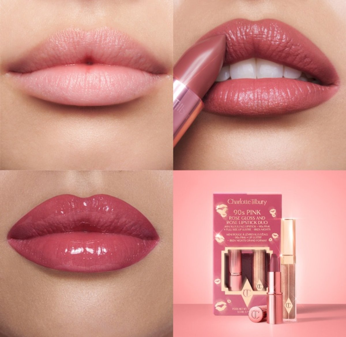 Charlotte Tilbury 90’s Pink Rose Dúo  - 2