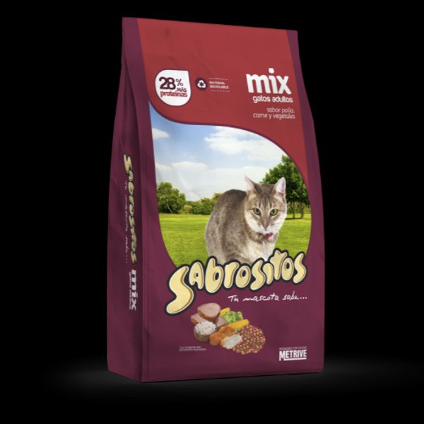 Sabrositos Mix para gatos adultos x20 kg
