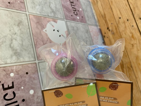 Pelotitas de catnip