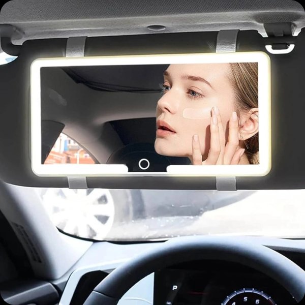 Espejo para Auto con Luz LED | LumiMirror®