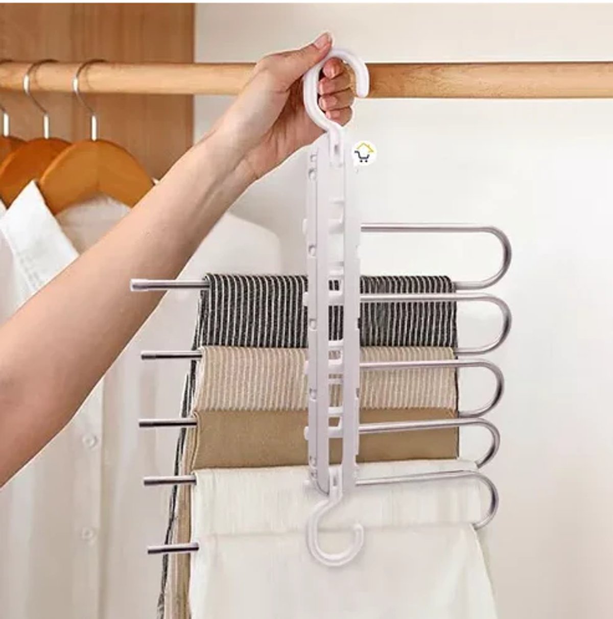 PERCHERO MULTIFUNCIONAL "PANTALONERA"