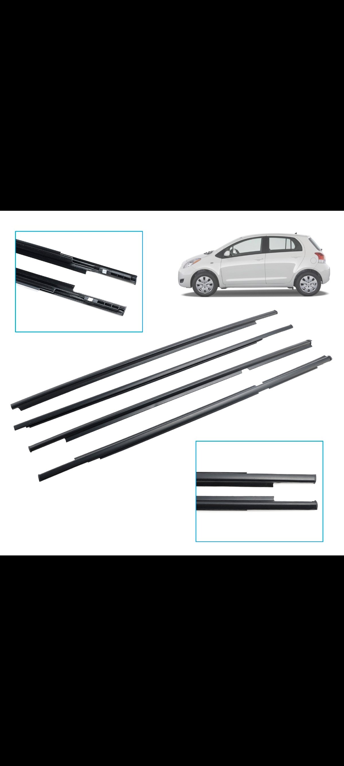 Burlete de puerta/ Medía Guia New Vitz 2da Generación - 2