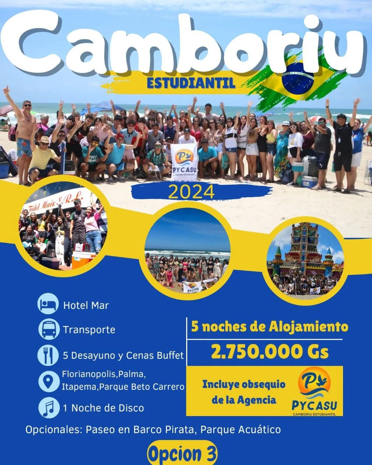 Viaje de egresados a Camboriu  - 2