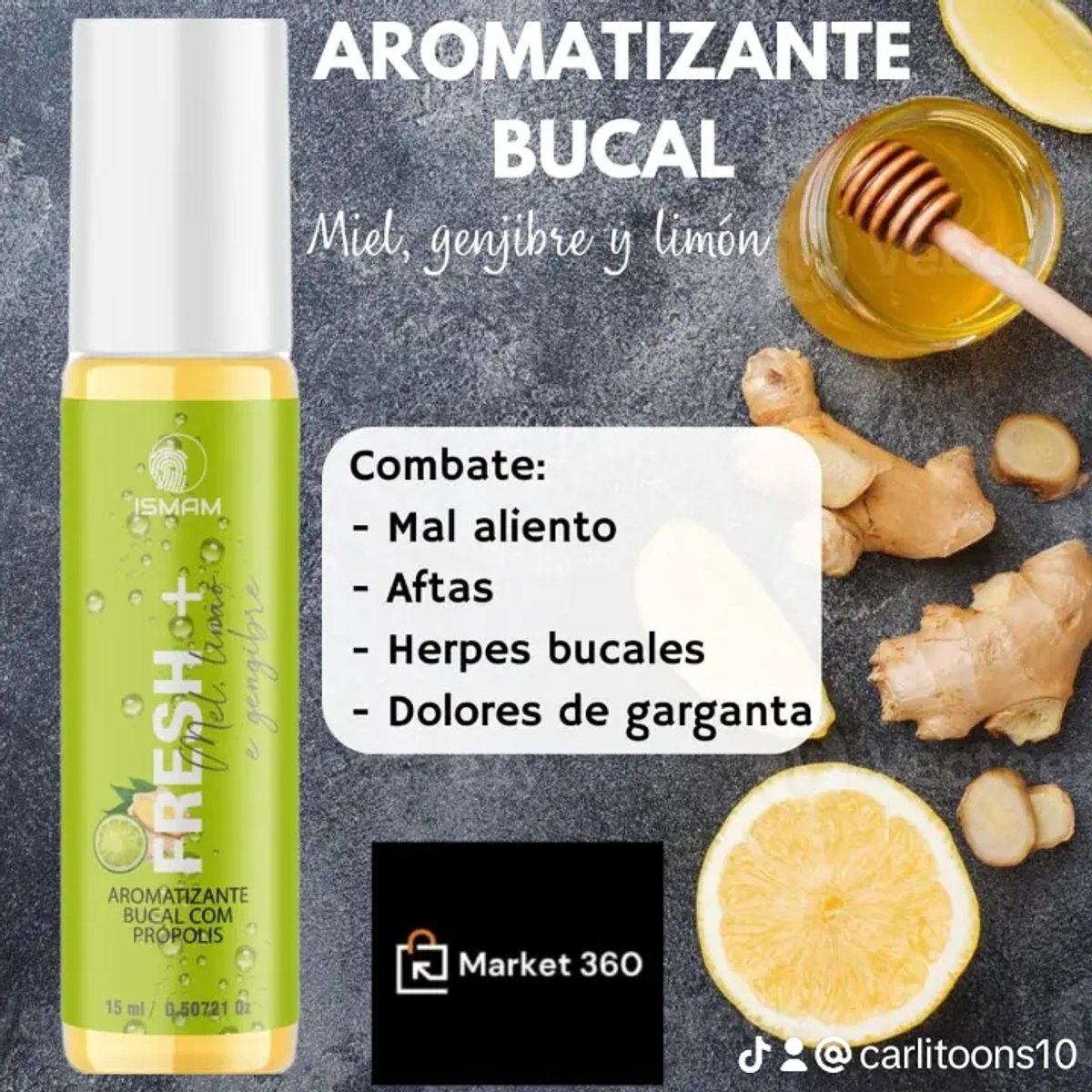 Aromatizante Bucal Natural  - 2