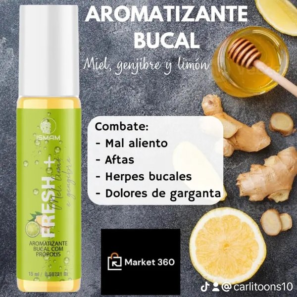Aromatizante Bucal Natural 