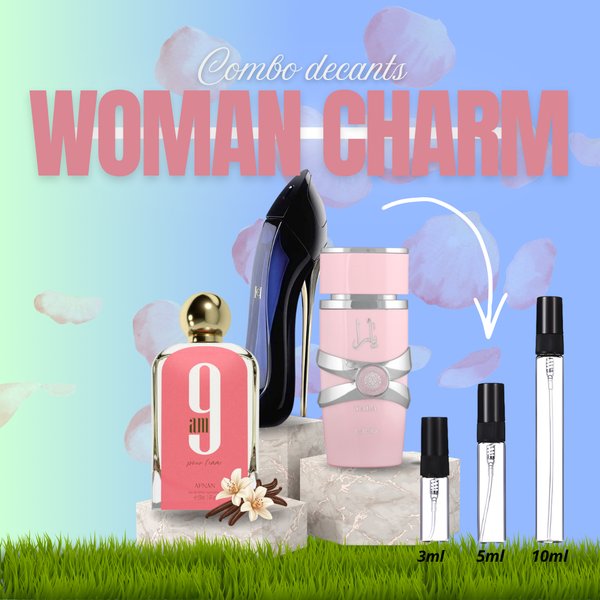 COMBO WOMAN CHARM