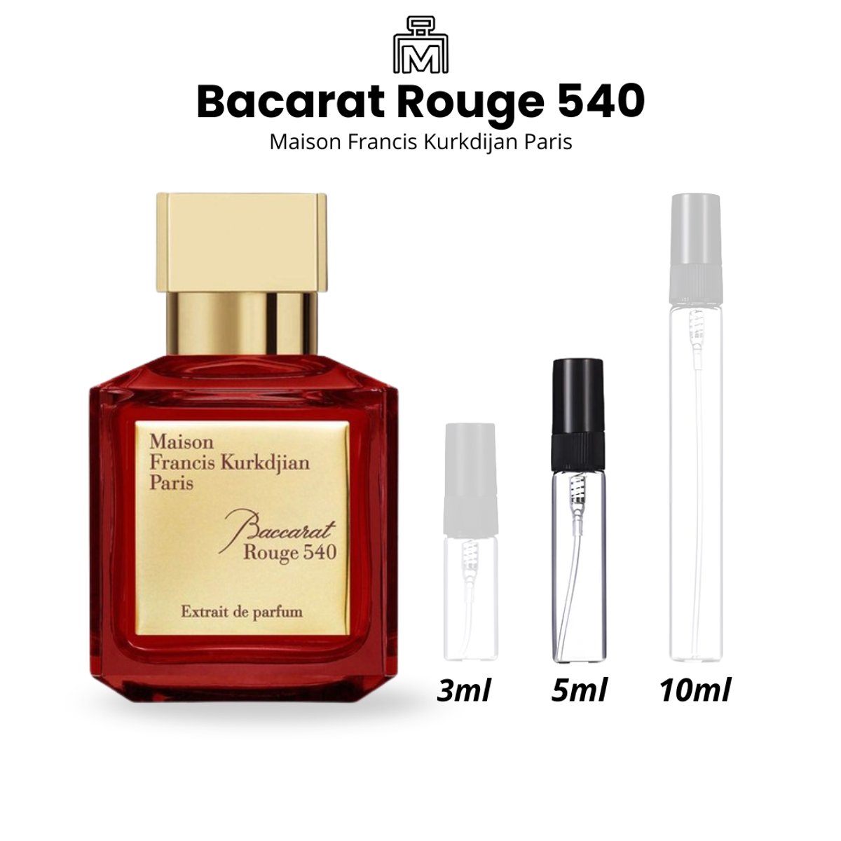 Decants Bacarat Rouge 540  - 3