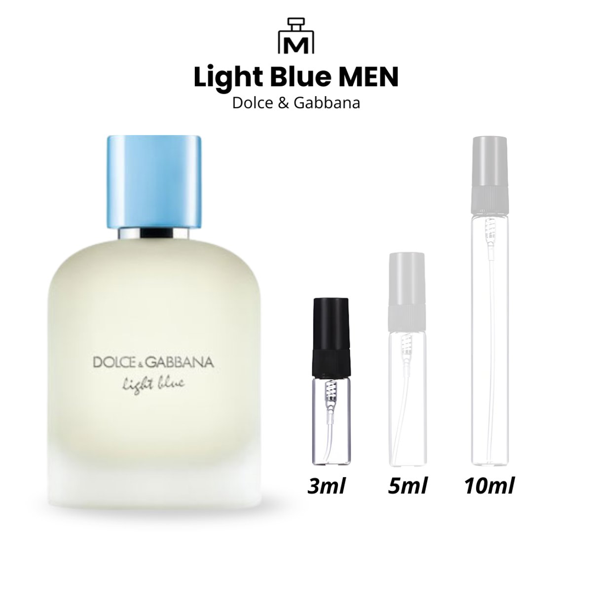 Decants Light Blue EDT MEN - 2