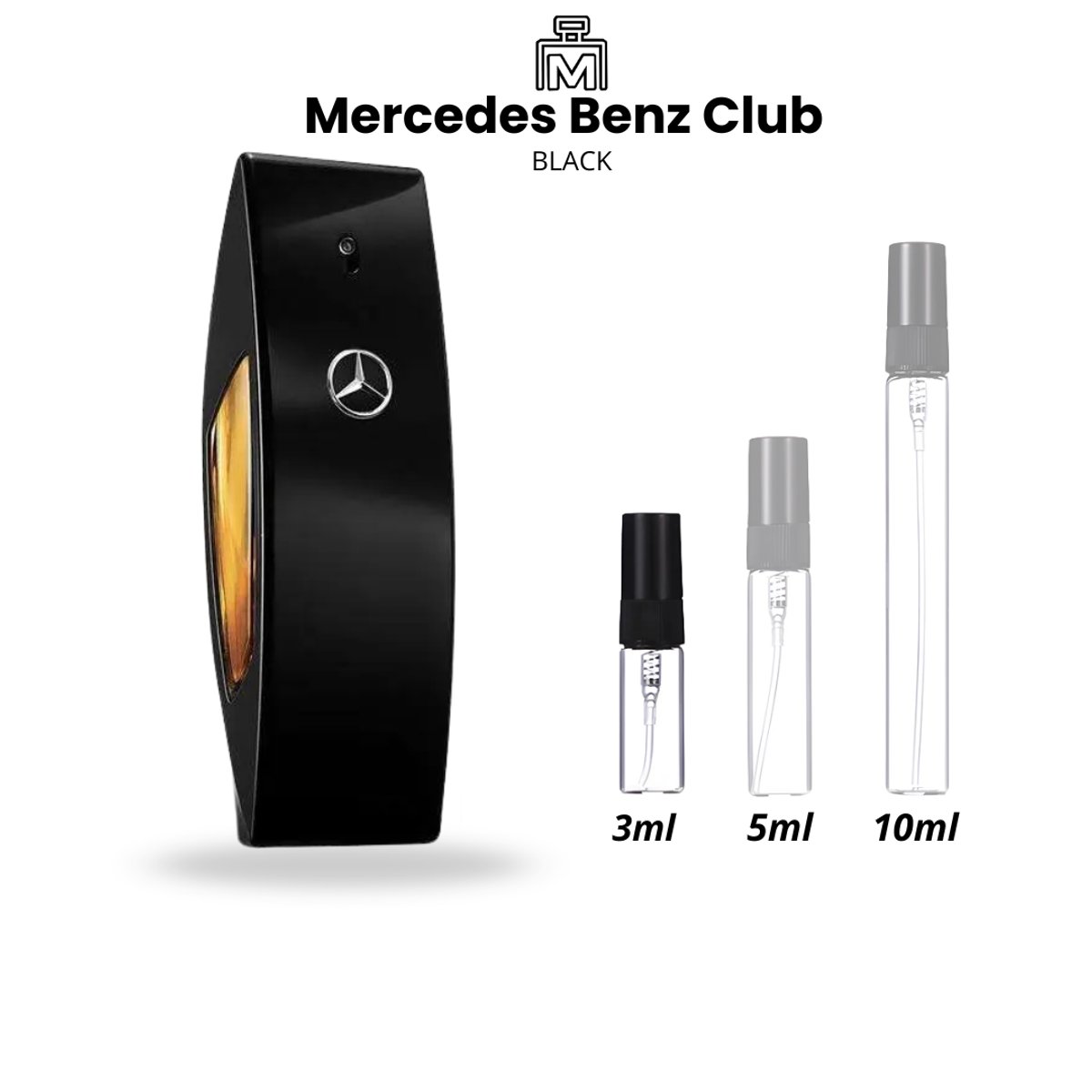 Decants Mercedes Benz Club Black EDT - 2